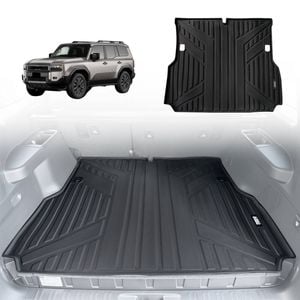 AUSGO Boot Liner for Toyota Prado 250 LC250 5-Seat 2024-Onwards Cargo Trunk Mat Boot Mat