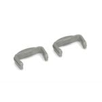 x2 Beko Dishwasher Front Basket Rail End Cap (Set of x2) 1887460500 SET