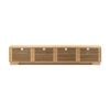Riley 230cm 4 Doors ETU Entertainment TV Unit Natural