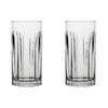 2x 6pc Porto Peyton Soda Lime Glass Hi Ball Tumblers Set 350ml Clear