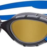 Zoggs Surf Predator Flex Polarized Ultra Goggles  Small Soft Blue