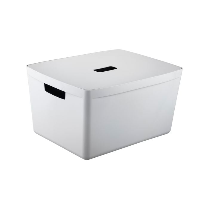 Inabox 28L Windmill White Modular Storage Container