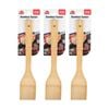 3PK Culinary Kitchen Bamboo Turner W/ Hanging Hole Cooking Utensil 30cm