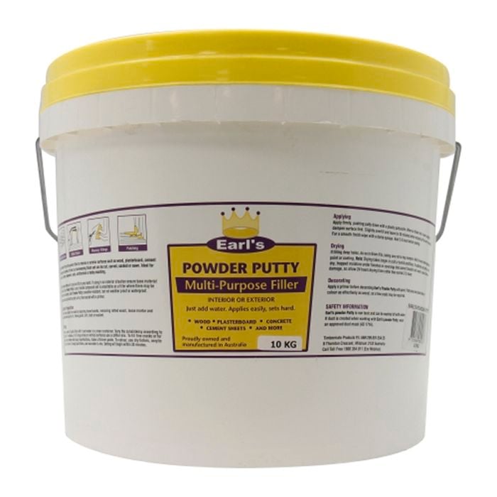 Earls Powder Putty Multi Purpose Filler 10kg - 10kg