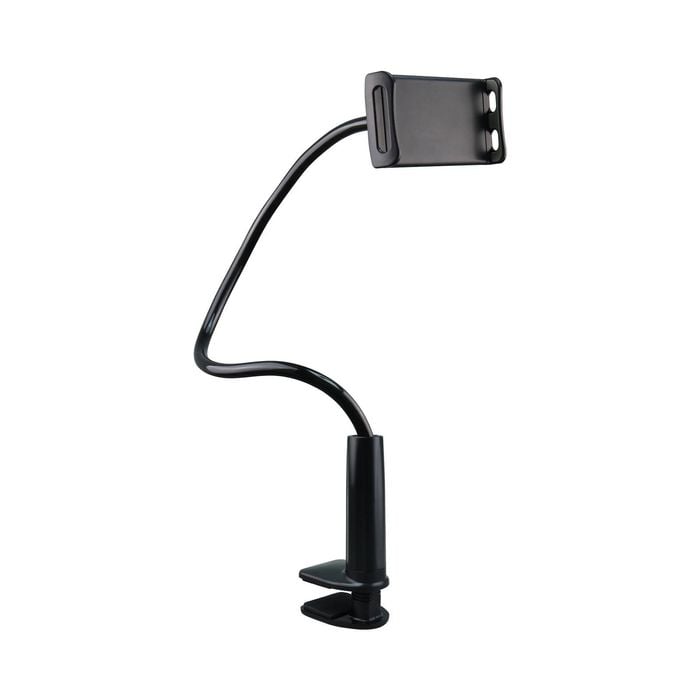 Antsig Phone And Tablet Holder With Heavy Duty Clamp And Flexible Arm