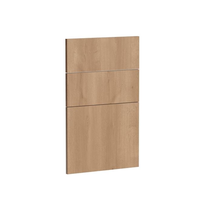 Kaboodle 450mm Cajun Oak Modern 3 Drawer Panels