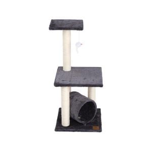 Charlie's Lite Three Tier Cat Tree Scratching Post Charcoal