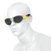 Nivia Uni-Pace Swimming Goggles (Black)