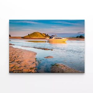 Church Hill across River  Print 100% Australian Made 150 x 100cm  (Stretched)