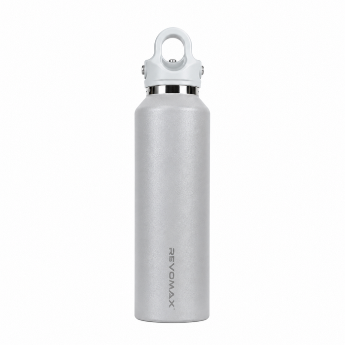 Revomax 592ml / 20oz Twist-free 316 Stainless Steel Insulated Bottle – Grey