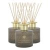 3x Reed Diffusers - 200ml - Green Pomelo & Passion Fruit - Fruity Fresh Fragrance with 6 Reeds Each Long Lasting