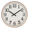 Amalfi Thomas Wall Clock - White/natural