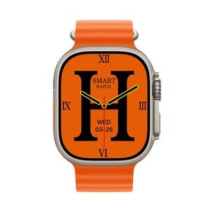 Smart Watch Fitness Health Tracker Orange