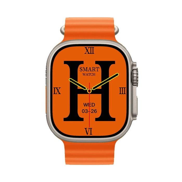Smart Watch Fitness Health Tracker Orange