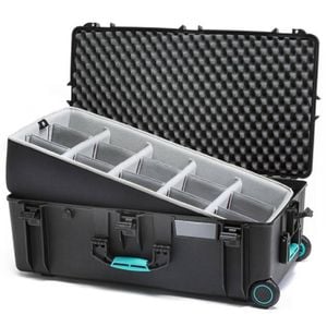 HPRC 2745W - Wheeled Hard Case with Second Skin Liner & Dividers - Black