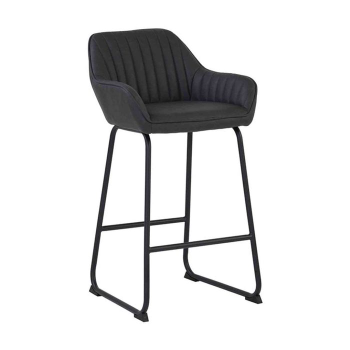 Modern Furniture EKON 50x93cm Counter Stool - Brown & Black