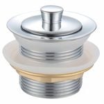 Kinetic 40mm Chrome Bath Waste With Plug