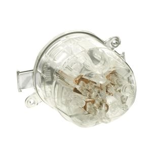 HPM Plug Base 10A Surface Mount Clear