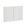 Kaboodle 900mm Sesame Salt Modern Rangehood Doors - 2 Pack