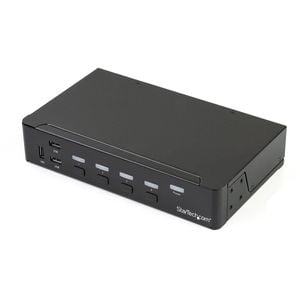 StarTech.com KVM Switchbox - TAA Compliant - 4 Computer(s) - 1 Local User(s) - 3840 x 2160 - 11 x USB