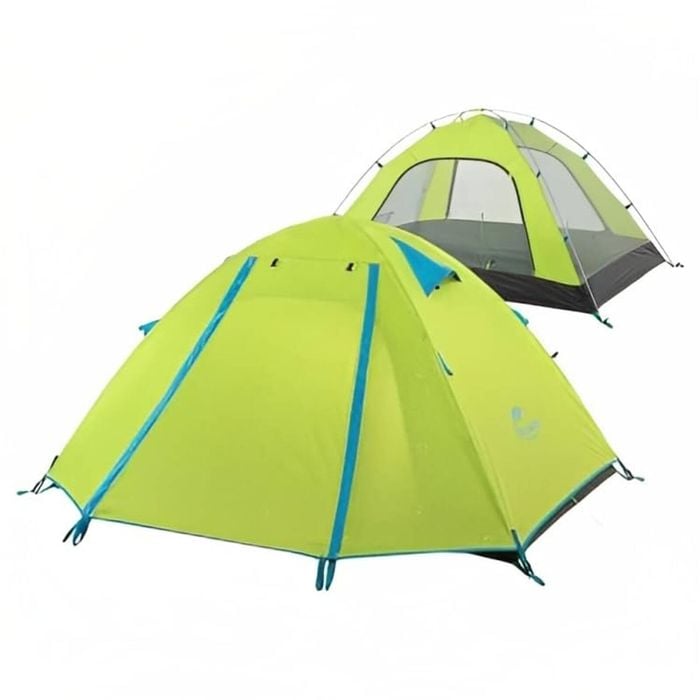 Naturehike P-Series Aluminum Pole Tent with Waterproof Material, Ultralight Lightweight Camping Tents -2 Persons