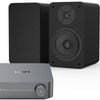 WiiM Streaming Amp w/ Purity Bookshelf Speakers