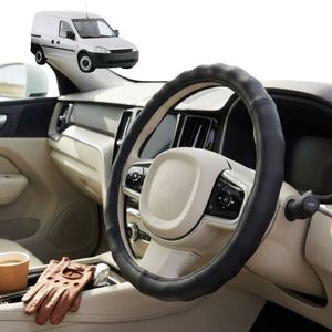 Australian Goose Steering Wheel Cover for Holden Combo 2002 - 2013 (XC) Circle Black