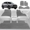 6D Diamond Car Floor Mats for Mitsubishi Eclipse Cross 2017-Current-Full Set-Grey-Outback GT