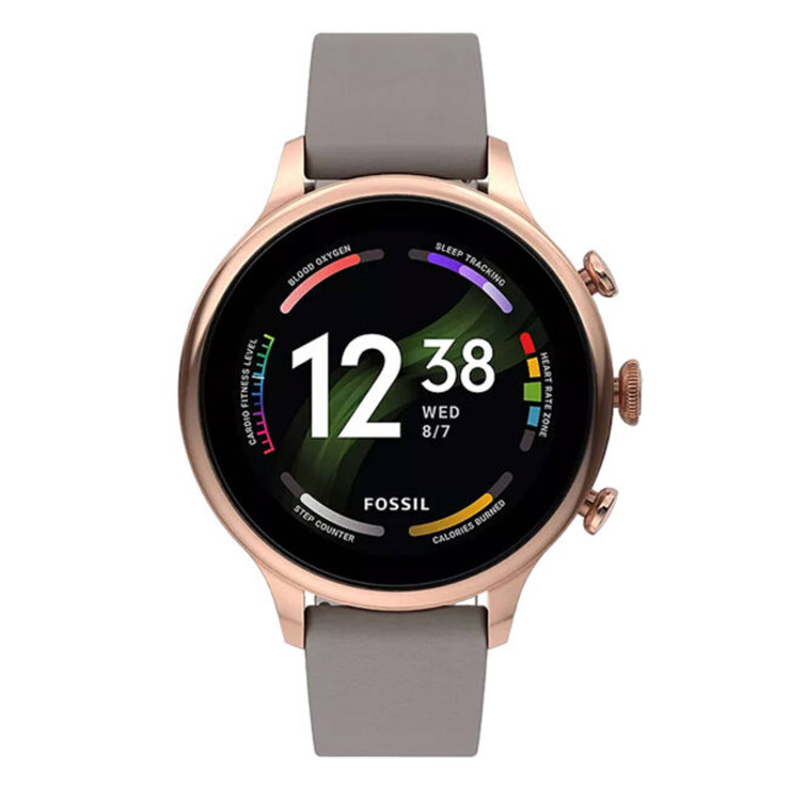 Fossil Gen Smartwatch Grey Leather (FTW6079) Bunnings Australia