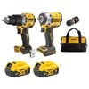 DeWALT 18V XR 5.0Ah Li-ion Brushless 2 Piece Combo Kit DCZ294P2-XE