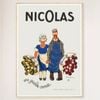 Galrie Nicolas Fine Bottles (1930) Vintage Poster French Art Masterpiece for Home Decor, Wood Frame, A4 21 x 30cm (8 x 12inch)