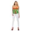 Dc Comics Robin Corset Womens Dress Up Character Theme/Party Costume Size L