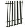 ProtectorAl 0350-1200W x 1500H Woodland Grey Aluminium Radiator Pool Fence Panel with mid rail