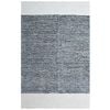 Handwoven Abstract Wool Rug-6317-Ivory/Charcoal-160x230cm