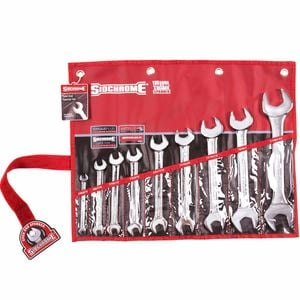 Sidchrome 9 Piece Open End Spanner Set