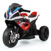 Costway 12V Kids Ride On Electric Motorcycle Licensed BMW Toy Motorbike Red