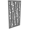 ProtectorAl 300-940w x 941-1840h Light Charcoal Bubbles Framed Composite Decorative Panel