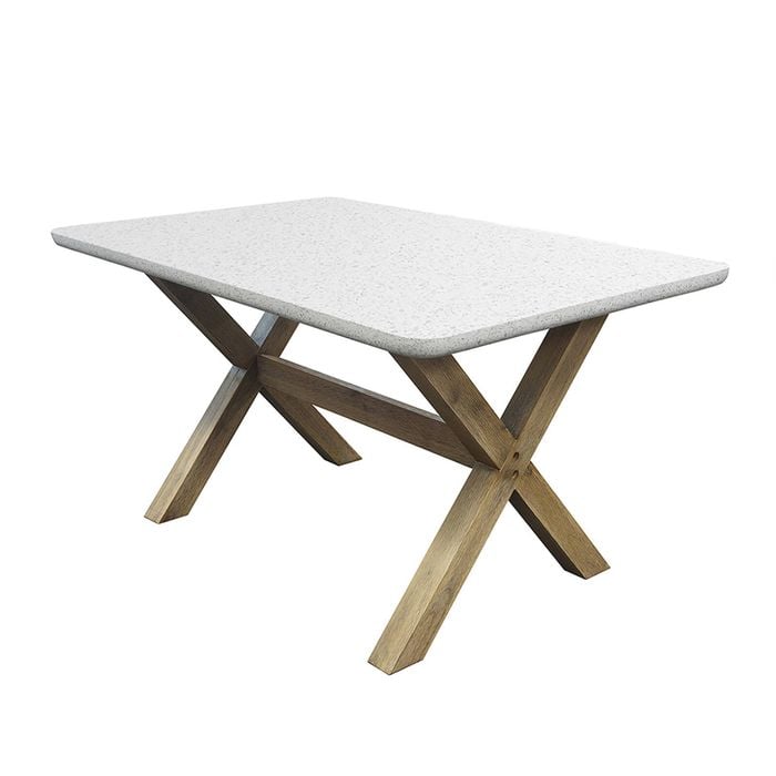 Hartman 140 x 90cm Terrazzo Look Dining Table