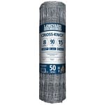 Longyard 0.9 x 50m 8 x 15 x 2mm Cross Knot Wire Mesh