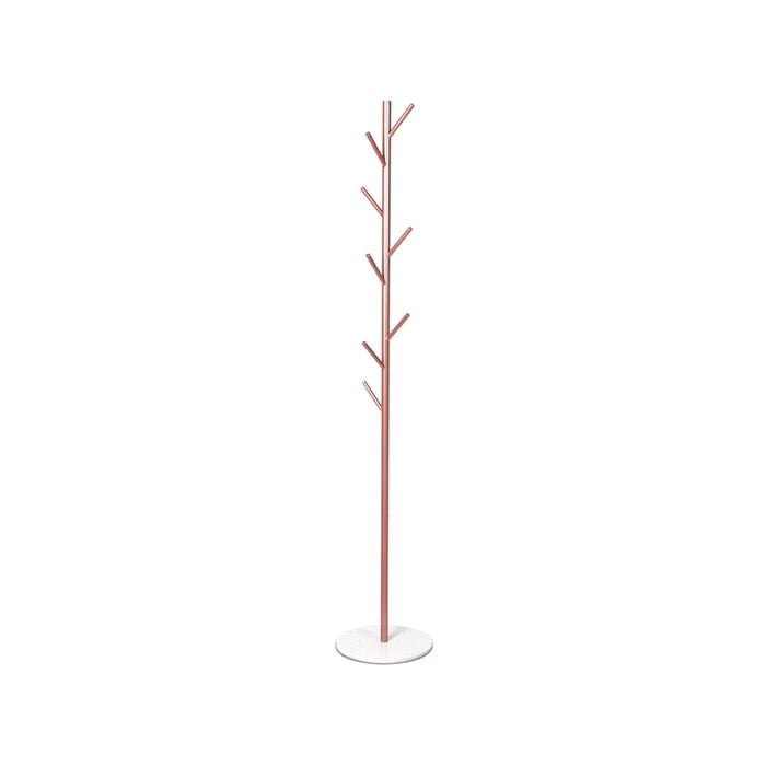 Levede Coat Rack Hat Clothes Stand Hanger Garment Hook Metal Organizer Rose Gold