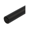 Pillar 32mm x 3.0m Black Curtain Rod
