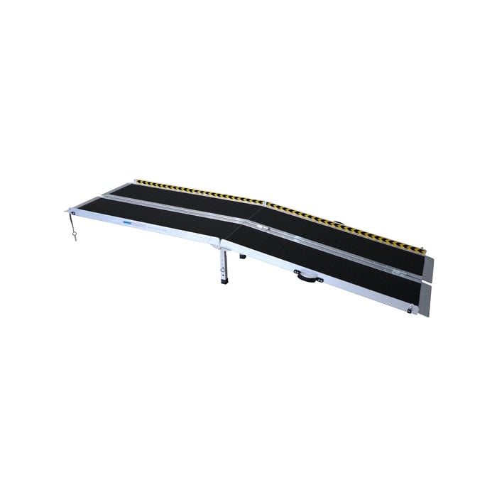 Kartrite Aluminium Wheelchair Ramp with Leg Support - 10ft
