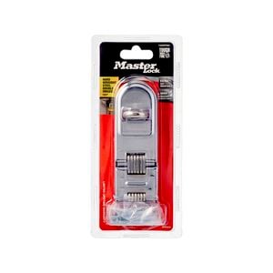 Master Lock 200mm Double Hinged Hasp and Staple