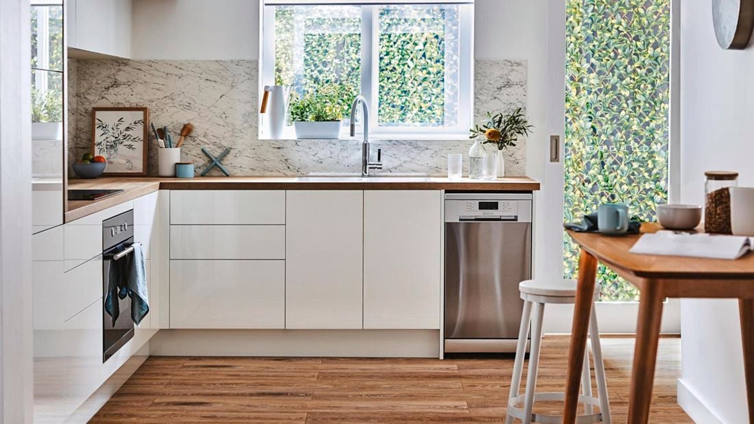 Modern kitchen.