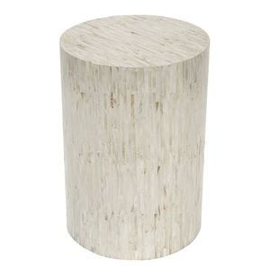 Cascade Mother Of Pearl Hand Made Side Table