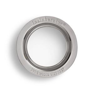 Insinkerator 115mm Brushed Steel Sink Flange Brushed Steel Sink Flange