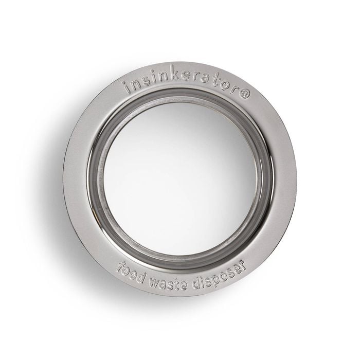 Insinkerator 115mm Brushed Steel Sink Flange Brushed Steel Sink Flange