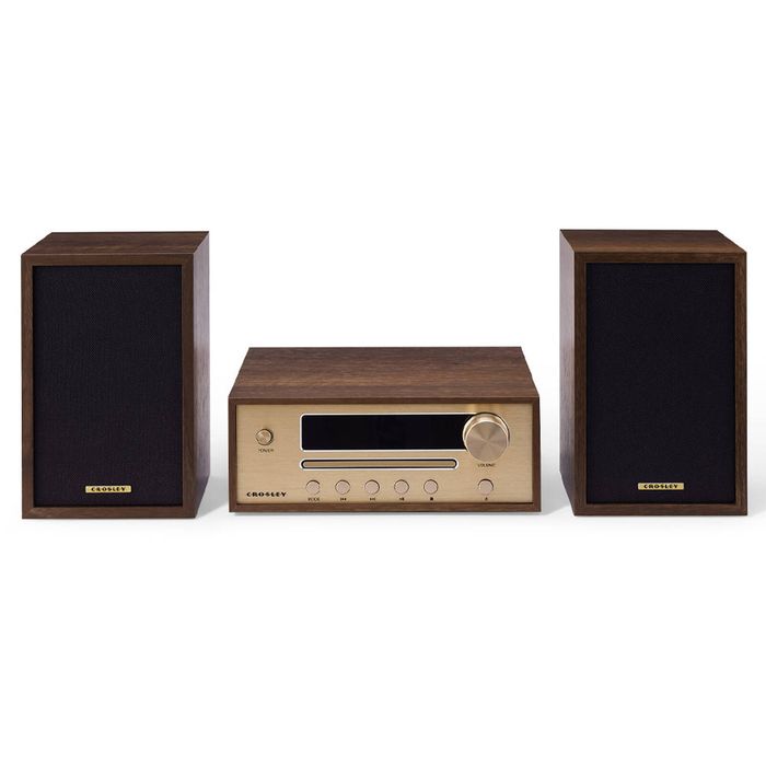 Crosley Parker Radio Cd Player - Walnut