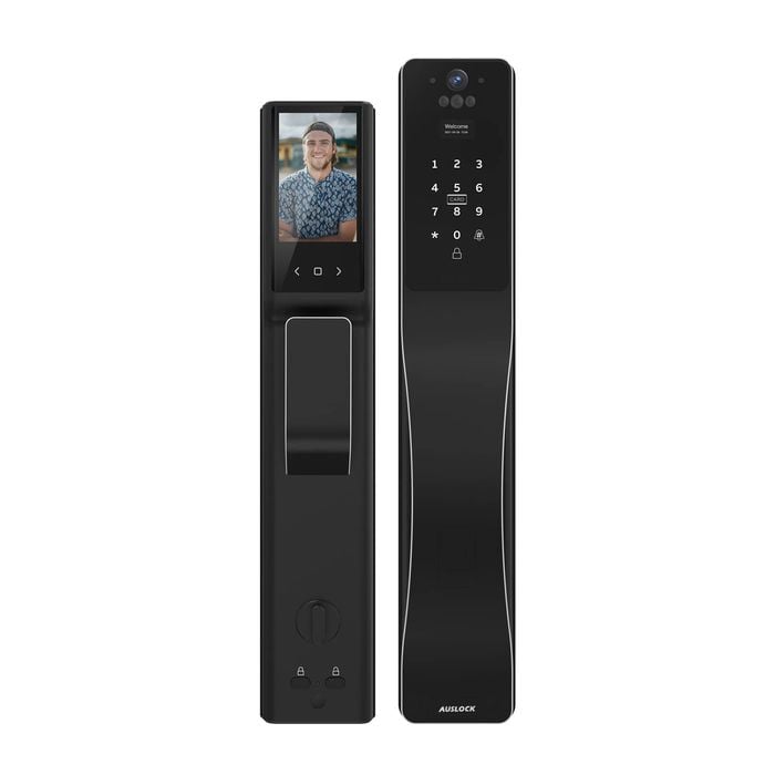 Auslock Black Space Alloy Smart Push / Pull
