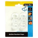 Aqua One Suction Cups Airline 6 Pack